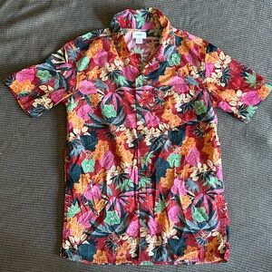 Washed, new, Boys XL Hawaiian style Old Navy Collared Shirt